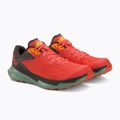 Scarpe da corsa da uomo HOKA Zinal fiesta/nero oliva 4