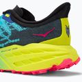 Scarpe da corsa da uomo HOKA Speedgoat 5 blu scuba/nero 10