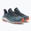 Scarpe da trekking da uomo HOKA Kaha 2 Low GTX blu folletto/nebbia di porto 4