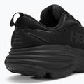 Scarpe da corsa da uomo HOKA Bondi 8 nero/nero 10