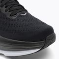 Scarpe da corsa da uomo HOKA Bondi 8 nero/bianco 7