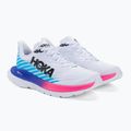 Scarpe da corsa da uomo HOKA Mach 5 bianco/azzurro 4