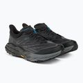 Scarpe da corsa da uomo HOKA Speedgoat 5 GTX nero/nero 4