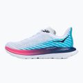 Scarpe da corsa da donna HOKA Mach 5 bianco/azzurro 9