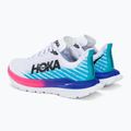 Scarpe da corsa da donna HOKA Mach 5 bianco/azzurro 4