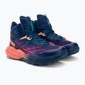 Scarpe da corsa da donna HOKA Speedgoat 5 Mid GTX bellwether blue/camellia 4