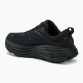 Scarpe da corsa da donna HOKA Bondi 8 nero/nero 3