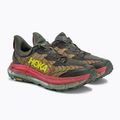 Scarpe da corsa HOKA Mafate Speed 4 da uomo, timo/fiesta 4