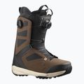 Scarponi da snowboard da uomo Salomon Dialoge Dual Boa marrone/nero/salvia 11