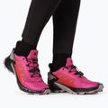 Scarpe da corsa da donna Salomon Supercross 4 very berry/nero/quail 10