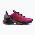 Scarpe da corsa da donna Salomon Supercross 4 very berry/nero/quail 2