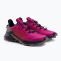 Scarpe da corsa da donna Salomon Supercross 4 very berry/nero/quail 4