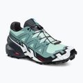 Salomon Speedcross 6 scarpe da corsa da donna yucca/ebano/bianco