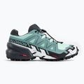 Salomon Speedcross 6 scarpe da corsa da donna yucca/ebano/bianco 2
