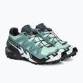 Salomon Speedcross 6 scarpe da corsa da donna yucca/ebano/bianco 6