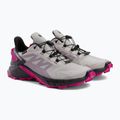 Scarpe da corsa da donna Salomon Supercross 4 GTX cenere di rose/b 5