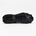Scarpe da corsa da uomo Salomon Speedcross 6 Wide quiet shade/nero/blu perla 4