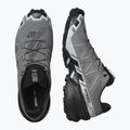 Scarpe da corsa da uomo Salomon Speedcross 6 Wide quiet shade/nero/blu perla 13