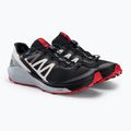 Scarpe da corsa da uomo Salomon Sense Ride 4 nero/blu perlato/pord 7