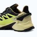 Scarpe da corsa da uomo Salomon Supercross 4 GTX nero/verde chiaro/acido lime 11