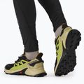 Scarpe da corsa da uomo Salomon Supercross 4 GTX nero/verde chiaro/acido lime 4