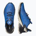 Salomon Supercross 4 GTX scarpe da corsa da uomo blu nautico/nero/rainy 12
