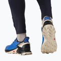 Salomon Supercross 4 GTX scarpe da corsa da uomo blu nautico/nero/rainy 4