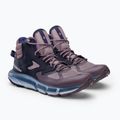 Scarponi da trekking da donna Salomon Predict Hike Mid GTX quaglia/cielo notturno/astral aura 4