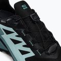 Scarpe da corsa da donna Salomon Supercross 4 GTX nero/trecciolino/yucca 9