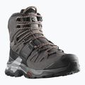 Stivali da trekking da donna Salomon Quest 4 GTX magnete/nero/sole 10