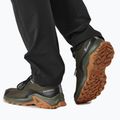 Scarpe da trekking da uomo Salomon X Reveal Chukka CSWP 2 torba/nero/gomma8 16