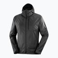 Giacca da corsa Salomon Cross Wind nero profondo da uomo 4