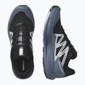 Scarpe da corsa Salomon Pulsar Trail da uomo, nero/blu Cina/ghiaccio artico 15