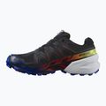 Scarpe da corsa da uomo Salomon Speedcross 6 GTX Blue fire black/surf the web/safety yellow 3