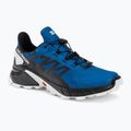 Scarpe da corsa Salomon Supercross 4 GTX da uomo blu lapis/nero/bianco