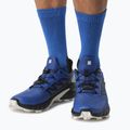 Scarpe da corsa Salomon Supercross 4 GTX da uomo blu lapis/nero/bianco 3