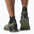 Salomon Supercross 4 scarpe da corsa uomo olvnig/grigio muschio/nero 4