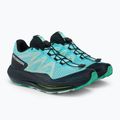 Salomon Pulsar Trail scarpe da corsa da donna blra/carbon/yucc 6