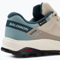 Stivali da trekking da donna Salomon Outrise GTX grigio piuma/bl/starg 10