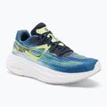 Scarpe da corsa da uomo Salomon Aero Glide blue ashes/dark sapphire/sunny lime