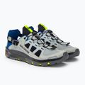 Salomon Techamphibian 5 scarpe da acqua da uomo blu perla/lapis/ye 4