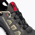 Scarpe da trekking uomo Salomon Techamphibian 5 pewter/moth/fiery red 9