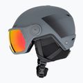 Casco da sci Salomon Pioneer LT Visor ebano/rosso 5