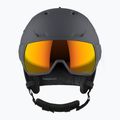 Casco da sci Salomon Pioneer LT Visor ebano/rosso 6