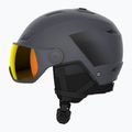 Casco da sci Salomon Pioneer LT Visor ebano/rosso 8