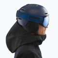 Casco da sci Salomon Husk vestito blu 5