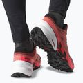 Scarpe da corsa uomo Salomon Spikecross 6 GTX pelle di bovino/nero/fuoco neon 14
