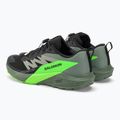 Scarpe da corsa da uomo Salomon Sense Ride 5 nero/laurel wreath/gecko verde 4