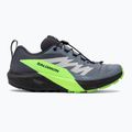 Salomon Sense Ride 5 GTX scarpe da corsa da uomo flint stone/nero/geco verde 2