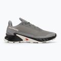 Scarpe da corsa Salomon Alphacross 5 peltro/nero/ghost da uomo 2